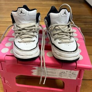 Nike Kids White and Black Sneakers